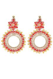  Paloma Red Gold Earrings