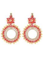 Paloma Red Gold Earrings