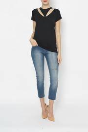  V Neck Collar Top