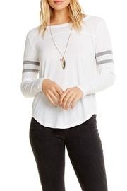  Yoke Varsity Tee
