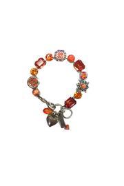  Orange Swarovski Bracelet