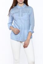  Light Blue Button Down