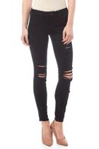  Destroyed Ripped Skinny Jean