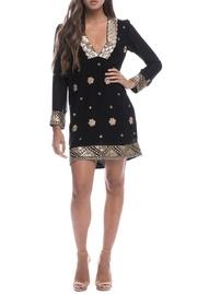  Sequin Embroidered Shift-dress