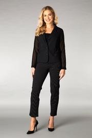  Sheer Tuxedo Jacket