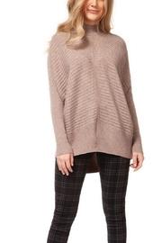  Taupe Mockneck Sweater