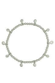  Silver Multi-cz Bracelet