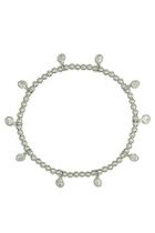  Silver Multi-cz Bracelet
