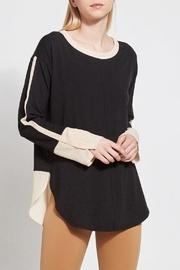  Lysse Two-toned Chiffon Top