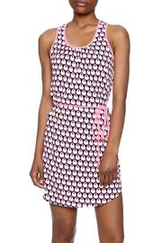  Printed Tie-waist Dress
