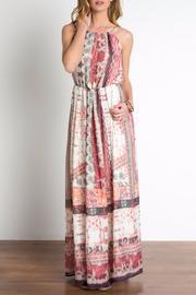  Ethnicprint Maxi Dress