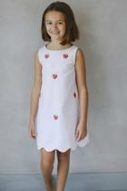  Strawberry Seersucker Dress