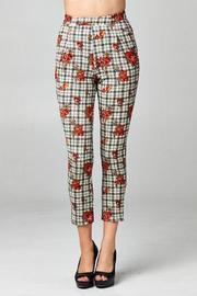  Flower Print Pants