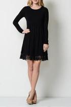  Black Knit Dress