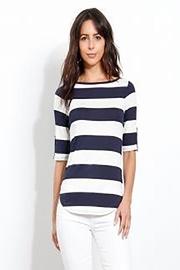  Silky Stripe Tee