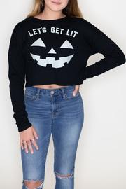  Halloween Crop Sweatshirt