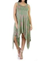  Tiedye Asymmetrical Dress