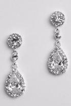 Teardrop Wedding Earrings
