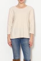  3/4 Sleeve Bias Tee