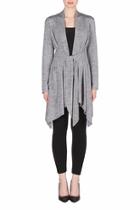  Shimmery Open Cardigan