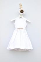  White Jewel Dress