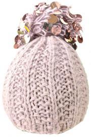 Lilac Paillette Beanie