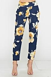  Floral Crop Pant
