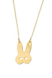  Golden Bunny Necklace