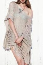  Poncho With Holes Dress