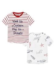  Sailboat-captain Tee-shirt Set