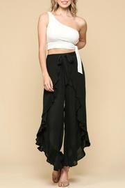  Ruffle Tie Pants