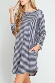  Terry Striped Dress