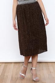  Slim Pleated Skirt