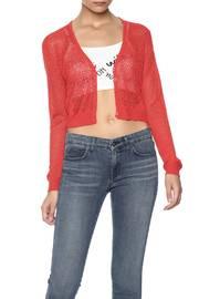  Knitted Cropped Cardigan