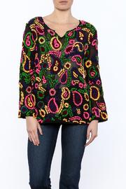  Embroidery Gone Mad Top