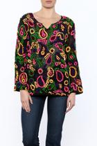  Embroidery Gone Mad Top