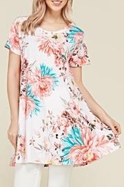  White Floral Tunic