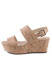  Cork Platform Sandal