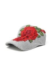  Rose Embroidery Cap
