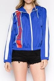  Blue Windbreaker