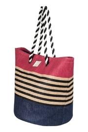  Color-block Beach Tote