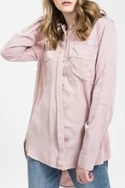  Kenni Blush Button Up Top