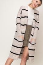  Block Stripe Cardigan