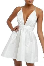  Satin Tutu Mini-dress