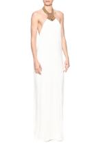  Cream Maxi Dress