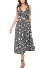  Floral Cut-out Dress