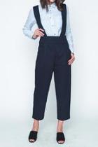  Navy High Waist Overall