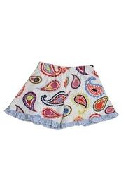  Paisley Ruffle Shorts