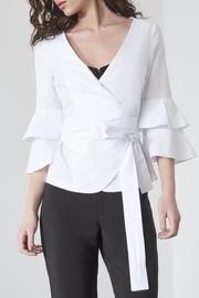  Ruffle Sleeve Shirt