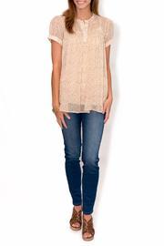  Floral Peasant Top